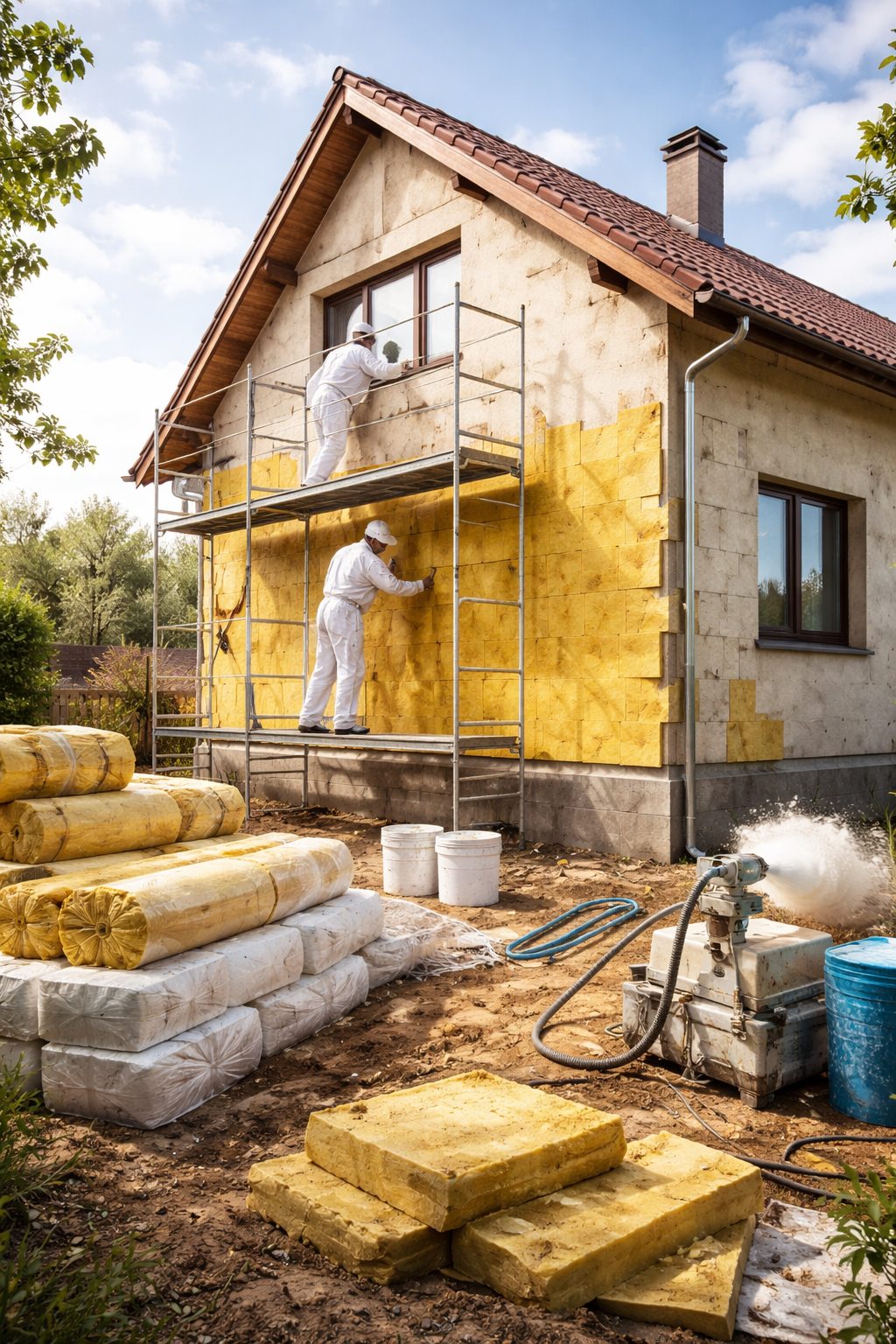 Профессиональное утепление домов в Подольске — тепло, надежность, экономия