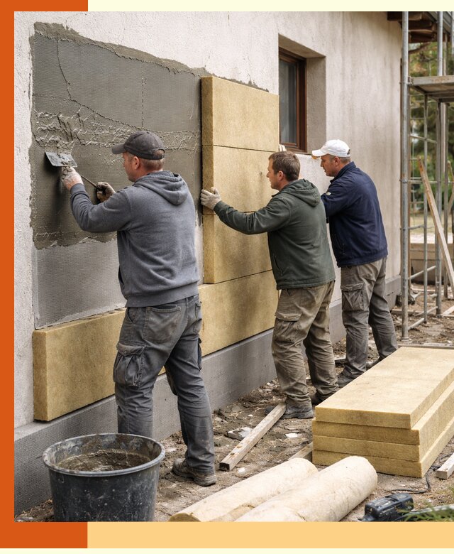 Утепление частного дома в Подольске — тепло, экономия и надежность