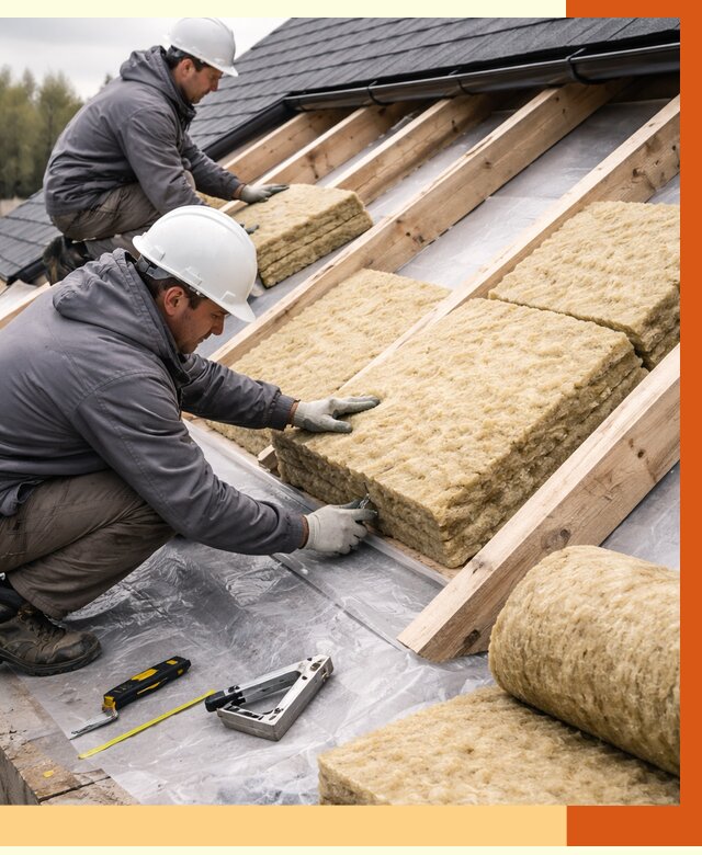 Утепление крыши в Подольске от 1927 руб./м2 — комплексное утепление кровли | ТепломастерПдл