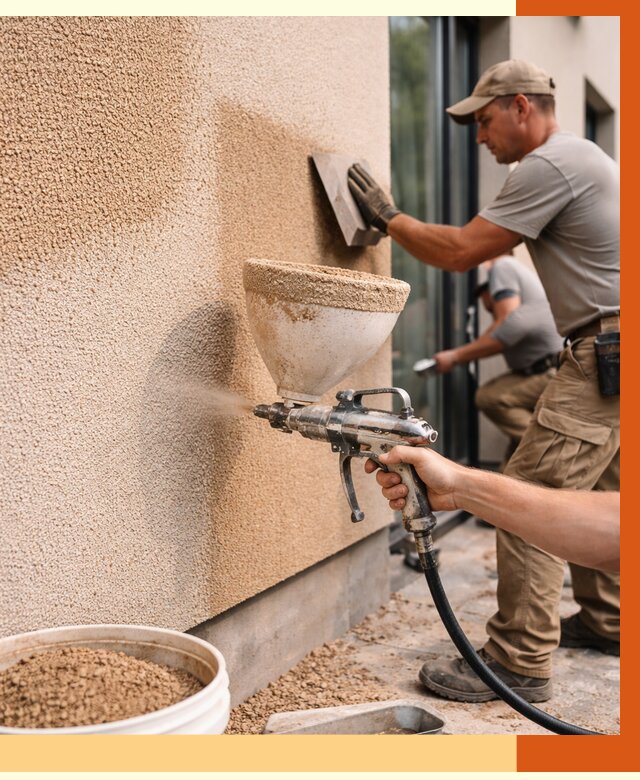 Утепление фасада жидкой пробкой в Подольске от 5001 руб./м² под ключ | ТепломастерПдл