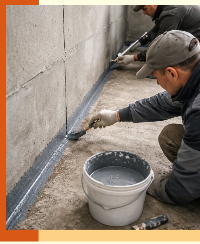 Гидроизоляция швов зданий и конструкций в Подольске